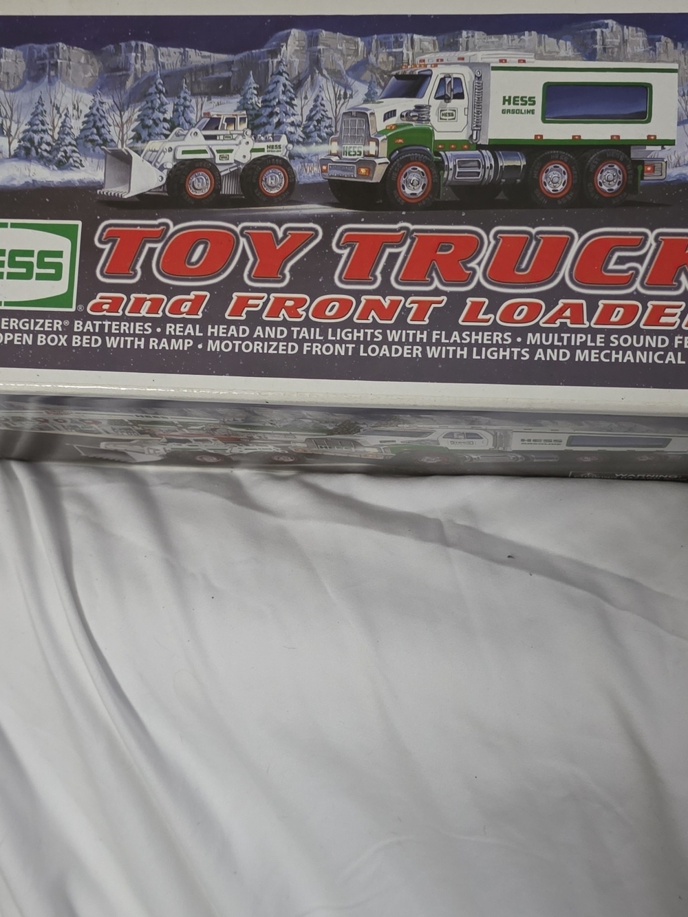 Hess Truck and Front Loader - Kids Toy